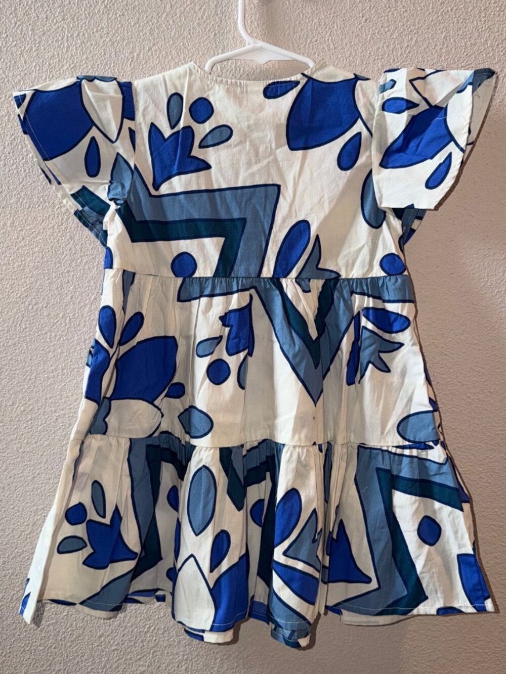 Tea Collection Tiered Woven Dress Size 4 - Picture 5 of 6